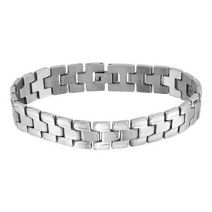 【送料無料】ブレスレット　アクセサリ―　インチステンレスリンクブレスレット85 inch stainless steel high polished link bracelet