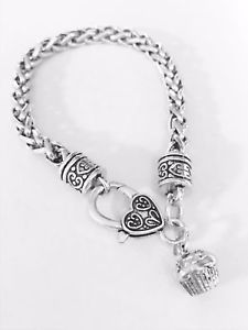 訳ありセール 格安 ブレスレット アクセサリ マフィンカップケーキブレスレットmuffin Cupcake Best Friend Sister Friendship Mom Daughter Gift Charm Bracelet メーカー包装済 Masaze Olivka Eu