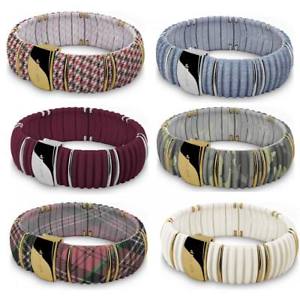 【送料無料】ブレスレット　アクセサリ―　ヒップホップブレスレットシリコーンツイードカムフラージュhip hop bracelet woman kint silicone tweed camouflage original warranty dd