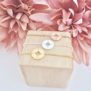 【送料無料】ブレスレット　アクセサリ―　womensrosegoldチェーンステンレスwomens bracelet bracelets compass round circle gold silver rosegold chain stainless steel
