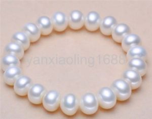 【送料無料】ブレスレット　アクセサリ―　ホワイトブレスレット910mm white freshwater cultured pearl bracelet 75
