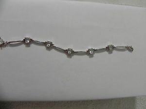 【送料無料】ブレスレット　アクセサリ―　スターリングリゾーツスターリングシルバーブレスレットインチsterling silver bracelet 7 inches