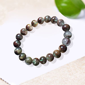 【送料無料】ブレスレット　アクセサリ―　レッド1ブレスレット10mmnatural red phantom garden quartz crystal gemstone one bracelet 10mm