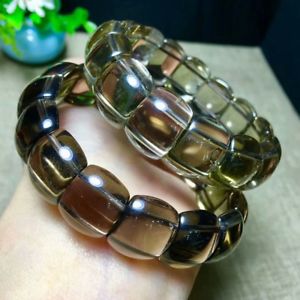 【送料無料】ブレスレット　アクセサリ―　シトリンビーズフォーチュンブレスレット×natural citrine quartz crystal beads fortune bracelet 155*65mm aaa