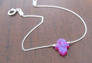 【送料無料】ブレスレット　アクセサリ―　hamsaオパールhamsahamsa bracelet, opal bracelet, silver bracelet, silver hamsa bracelet