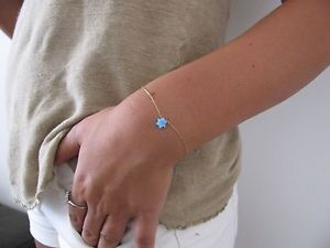 【送料無料】ブレスレット　アクセサリ―　デイヴィッドブレスレットバットユダヤオパールブレスレットstar of david bracelet, bat mitzvah gift, jewish jewelry, opal bracelet