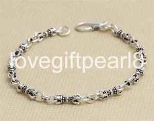 【送料無料】ブレスレット　アクセサリ―　スターリングシルバーレトロブレスレットpure s925 sterling silver individuality retro fine womens bracelet