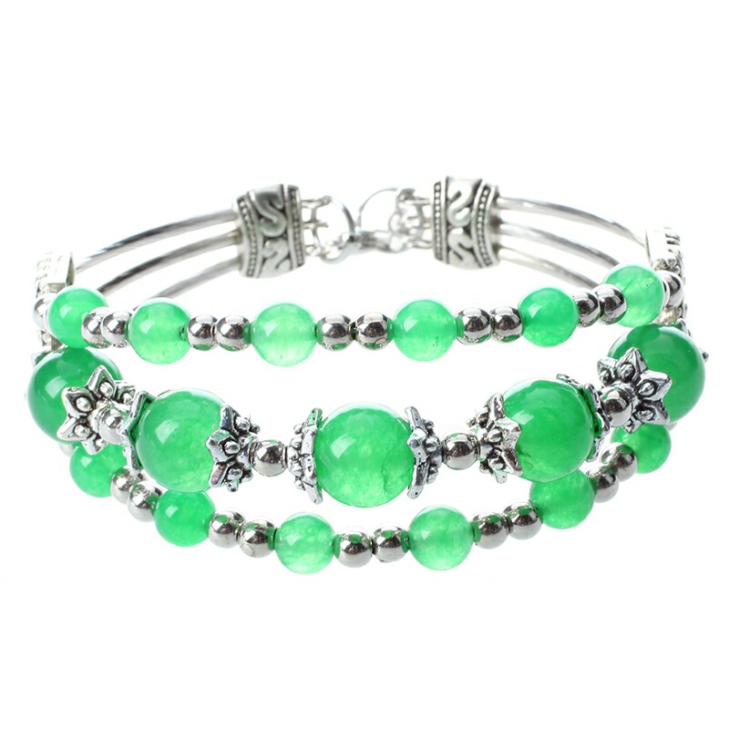 【送料無料】ブレスレット　アクセサリ―　10xチベットグリーンt8w1ブレスレットブレスレット10xbracelet bracelet in tibetan silver green jade t8w1