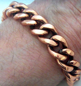 【送料無料】ブレスレット　アクセサリ―　ブレスレットリンクcopper bracelet 9 18 linked wheeler sciatcia arthritis healing folklore cb 292