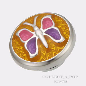 【送料無料】ブレスレット　アクセサリ―　スターリングシルバーエナメルauthentic kameleon sterling silver enamel yellow strength jewelpop kjp795
