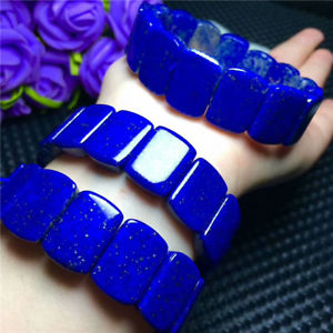 【送料無料】ブレスレット　アクセサリ―　1817mmブレスレットaaaa1817mm natural royal blue lapis lazuli gemstone rectangle beads bracelet aaaa