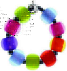 【送料無料】ブレスレット　アクセサリ―　ボールブレスレットスペクトルzsiska 10 ball bracelet spectrum