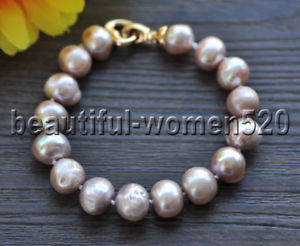 【送料無料】ブレスレット　アクセサリ―　ラベンダーラウンドエジソンパールブレスレットインチz8980 12mm lavender round edison keshi pearl bracelet 8inch