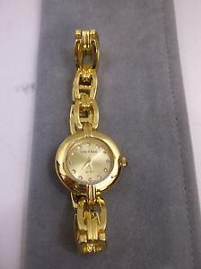 【送料無料】ブレスレット　アクセサリ―　コートダジュールゴールドトーンブレスレットcote d azur gold tone bracelet watch