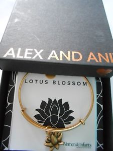 【貨物輸送無料】腕輪 付属物― アレックスブレスレットラファエリアンゴールドalex and ani woman and infants lotus blossom bracelet rafaelian gold nwtbc