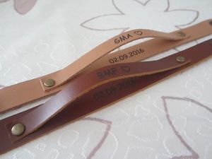 【送料無料】ブレスレット　アクセサリ&mdash;　ブレスレットレザーブレスレットパーソナライズcouples leather bracelets engraved leather bracelet his amp; hers personalized gift｜hokushin