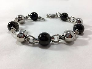 【送料無料】ブレスレット　アクセサリ&mdash;　ステンレススチールボールブレスレットstainless steel ball bracelet｜hokushin