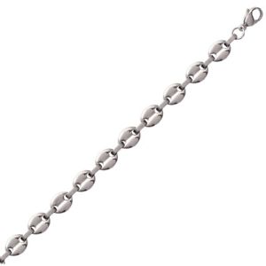 【送料無料】ブレスレット　アクセサリ―　メンズスチールメッシュコーヒーkbcbacelet mens steel mesh cee bean 10 x 13mm