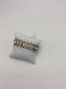 【送料無料】ブレスレット　アクセサリ&mdash;　ドルラッキーブランドゴールドトーンアワビトグルブレスレット｜hokushin 15,584円
