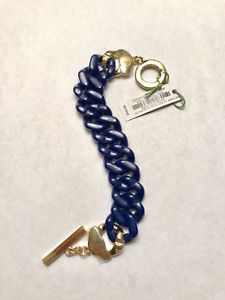 【送料無料】ブレスレット　アクセサリ&mdash;　nwtヴェラブラッドリーリンクブレスレットベニスペーズリーnwt vera bradley blue gold tone colorful link bracelet venetian paisley｜hokushin 14,386円