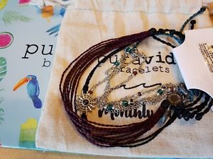 【送料無料】ブレスレット　アクセサリ&mdash;　ブレスレットクラブブレスレット pura vida bracelets puravida monthly club october 2018 3 bracelets｜hokushin