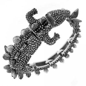 【貨物輸送無料】腕輪 佩び物― ステンレススチールブレスレットハイエンドstainless steel bracelet as dinosaur high end