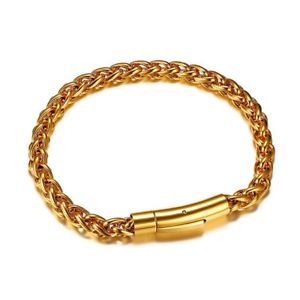 【貨物輸送無料】腕輪 付属物― パラモーダロｋパラpulseras para hombre pulsera de moda chapada en oro 14k regalos para hombre