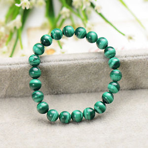 【送料無料】ブレスレット　アクセサリ―　ザンビアマラカイトブレスレットaaa10mmnatural zambia natural malachite round bead bracelet aaa 10mm