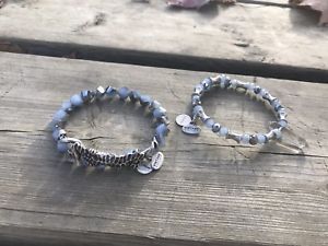 【送料無料】ブレスレット　アクセサリ―　アレックスストレッチブレスレットディープシー2 alex and ani stretch bracelets deep sea
