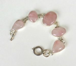 【送料無料】ブレスレット　アクセサリ―　ローズクォーツブレスレットrose quartz bracelet