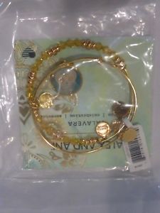 【送料無料】ブレスレット　アクセサリ―　アレックスゴールドトーンブレスレットセットドルalex and ani art infusion calavera gold tone bracelet set nwt 58