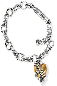 【送料無料】ブレスレット　アクセサリ―　brighton neptunes rings golden heart bracelet wtagbrighton neptunes rings golden heart bracelet w tag