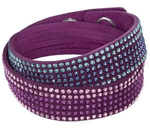 【送料無料】ブレスレット　アクセサリ―　スワロフスキーブレスレットフクシアクリスタルswarovski slake fuchsia 2 in 1 bracelet, crystal authentic mib 5202465
