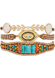 【貨物輸送無料】腕輪 付属品― マルチストランドミニブレスレット hipanema gilda multi strand mini bracelet