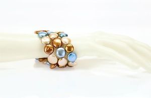 【貨物輸送無料】腕輪 付属品― コレクションマルチカラーパールブレスレットhonora collection multi color pearl bracelet 143968