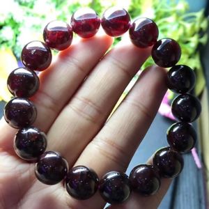 【貨物輸送無料】腕輪 付属品― ガーネットクリスタルビーズビーズ127粍 top quality natural red garnet crystal beads beaded aaa