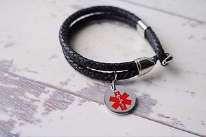【貨物輸送無料】腕輪 付属品― 腕輪腕輪客あしらいmedical alert sos bracelet  medical emergency bracelet  free engraving