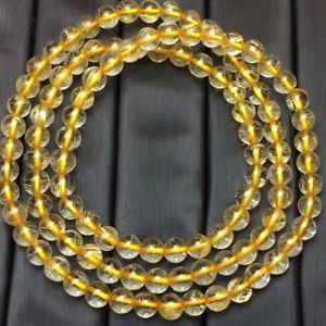 【貨物輸送無料】腕輪 付属品― 腕輪listing6粍ルチルチタン listing6粍 natural gold rutilated quartz titanium stretch round crystal beads bracelet