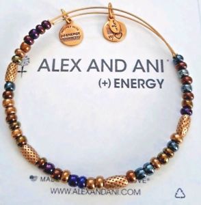 【貨物輸送無料】腕輪 付属品― アレックスシービーズロシアゴールドブレスレットalex and ani multicolored sea bead russian gold expandable bracelet   rare
