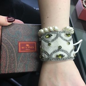 【送料無料】ブレスレット　アクセサリ―　ビーズブレスレットブランドetro beaded bracelet brand