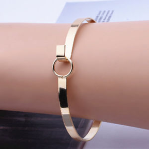【送料無料】ブレスレット　アクセサリ―　シンプルトレンディsm fr39019 accessoires bijoux simple metal rond trendy