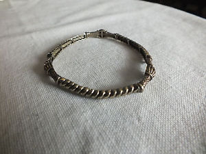 【送料無料】ブレスレット　アクセサリ―　ストレッチブレスレットライトゴールドトーンテクスチャワイドbeautiful stretch bracelet light gold tone textured 38wide cute