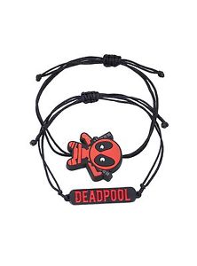 【送料無料】ブレスレット　アクセサリ―　コードブレスレットカワイイゴムmarvel deadpool cord bracelet set nameplate and kawaii deadpool rubber charm 12,905円