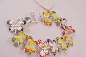 【送料無料】ブレスレット　アクセサリ―　ジュビリーバタフライブレスレットメーシーズ＃jubilee butterfly bracelet nwt from macys multicolored 40338
