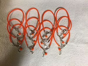 【貨物輸送無料】腕輪 添え物― ダースオレンジガラスビーズブレスレット
