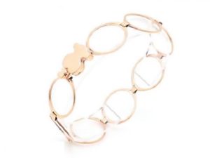 【送料無料】ブレスレット　アクセサリ―　ステンレスベアラウンドブレスレットhigh quality stainless steel cartoon bear hollow round bracelets 13,125円