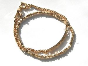 【送料無料】イタリアン　ブレスレット　pilgrim donna bracciale dorato 2 in 1 uvp 39,95 291432042｜hokushin 14,186円