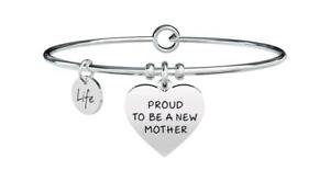【送料無料】イタリアン　ブレスレット　ブレスレットスチールkidult bracciali acciaio special moments cuore mother 731369｜hokushin