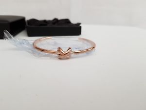 【送料無料】イタリアン　ブレスレット　クロックノットカフブレスレットサorologio knot bracciale braccialetto apertooro rosa