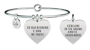 【送料無料】イタリアン　ブレスレット　ブレスレットスチールヴァスコロッシ……kidult bracciali acciaio vasco rossi se hai bisogno e non mi trovi731468 21,754円